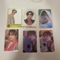 nct 127 ジョンウ トレカ 6枚セットのサムネイル