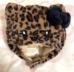 USJヒョウ柄キティ被り物のサムネイル