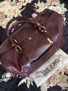 GOLD PFEIL OXFORD CLASSICバーガンディ 貴重ボストン美品 GOLD PFEIL OXFORD CLASSICバーガンディ 貴重ボストン美品 - メルカリ