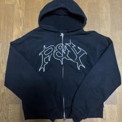 柊*様 punkandyo 初期m zip hoodie 黒 - メルカリ