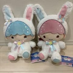 リトルツインスターズ ふたごうさぎBIGぬいぐるみ（全2種）