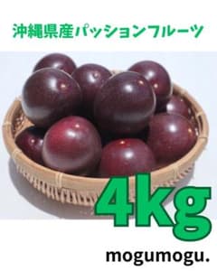 沖縄県産パッションフルーツ　家庭用6kg 傷・色むらあり 沖縄県産パッションフルーツ 家庭用4kg 傷、色むら、しわあり - メルカリ
