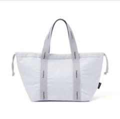 ロゴ 2WAY ランチバッグ ブルー 保温 保冷 お弁当 弁当袋のサムネイル