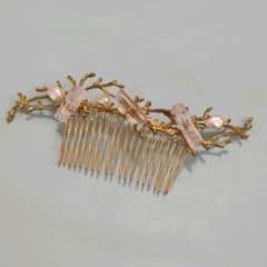 ウェディングヘアアクセサリー　氷柱　水晶　クリスタルのサムネイル