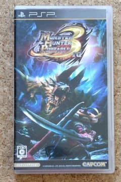 PSP 소프트 몬스터 헌터 휴대용 3rd