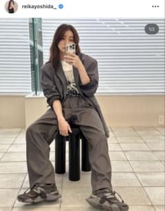 todayful Heather Over Jacket チャコールグレー36のサムネイル