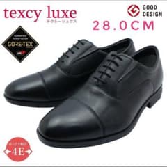 テクシーリュクス 本革 ゴアテックス 幅広4E TU-8005ビジネスシューズ
