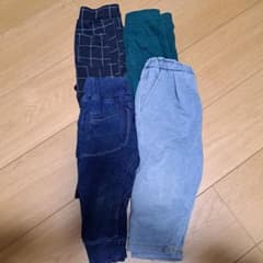 90センチ　ボトムス５本のサムネイル