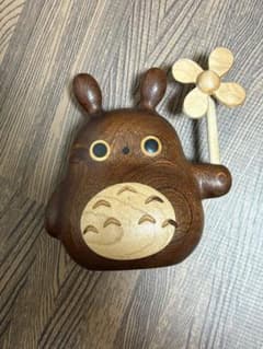 新品 トトロ 木製フィギュア プロペラ付きのサムネイル