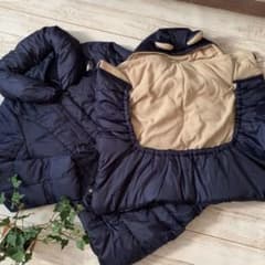 新品 産後用コート&赤ちゃん暖かケープ のセット