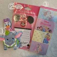 Disney ディズニー メモ帳セットのサムネイル