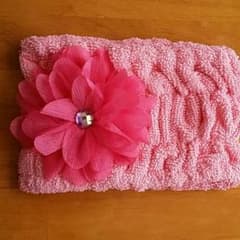 【値下しました！】花付ヘアバンドのサムネイル