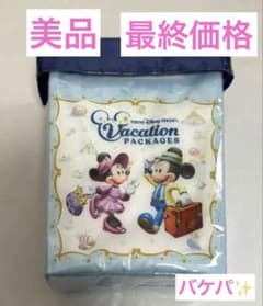 [최종 가격][비매품·미품]바케파 한정 미키 & 미니 팝콘 케이스