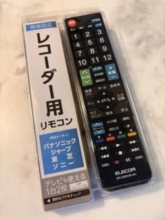 ELECOM レコーダー用リモコン ERC-BDR01BK-MUのサムネイル