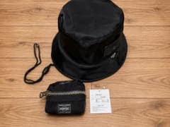 TOGA x PORTER POUCH HAT トーガ　ポーター　L ブラック TOGA x PORTER POUCH HAT トーガ ポーター L ブラック - メルカリ