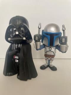 VCDの スターウォーズ フィギュア　ダースベイダー　ジャンゴフェット　セット VCDの スターウォーズ フィギュア ダースベイダー ジャンゴフェット