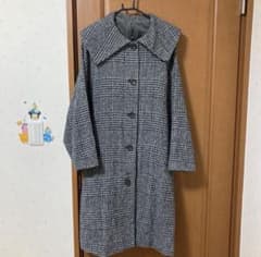 ロングコート チェックのサムネイル