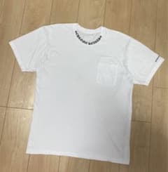 クロムハーツ　ネックロゴ　Tシャツ　ホワイト　Ｌ　美品のサムネイル