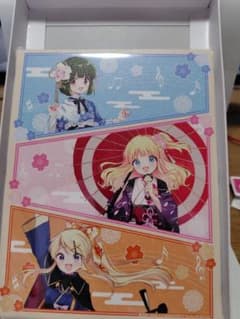 きんいろモザイク eeoくじ キャンバスアートのサムネイル