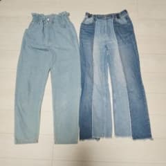 デニムパンツ2枚セットのサムネイル