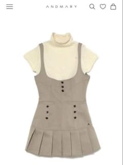 andmary Judy pleats salopette set upのサムネイル