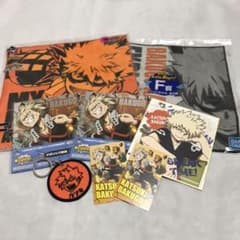 僕のヒーローアカデミア ヒロアカ 爆豪勝己 タオル 色紙 ワッペンキーホルダーのサムネイル