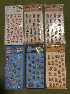 ディズニー トイストーリー プクプクシール 5種セットのサムネイル