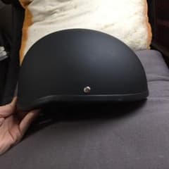 バイク ヘルメット  ダックテール  マットブラックのサムネイル
