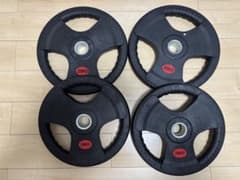 ラバーダンベルプレート セット 2.5kg-25kg合計155kg - メルカリ
