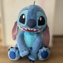 新品タグ付、送料込！ ディズニー スティッチ ガジガジ超超BIGぬいぐるみ