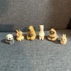 まちぼうけシリーズ ミニフィギュア 6種セット 動物のサムネイル