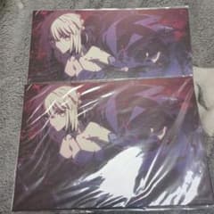 극장판 Fate/SN HF 세이버 오르타 특전 일러스트 보드 2점 세트