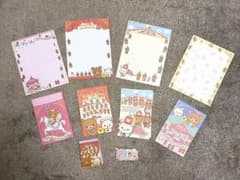 RILAKKUMA WONDELAND 레터 세트