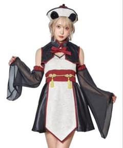 ハロウィン レディース ニーハオパンダキョンシー 仮装 コスプレ