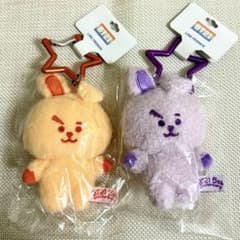 BT21 5주년 기념 레인보우 컬러 마스코트 COOKY 2점 정국
