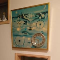 藤城清治のアートクロックのサムネイル