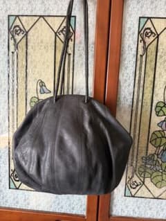 イナ様⭐︎超激レア良品⭐︎JURGEN LEHL トートバッグ レザー編み込み ヨーガンレール JURGEN LEHL 口金 本革 パッチワーク 編み込みトート