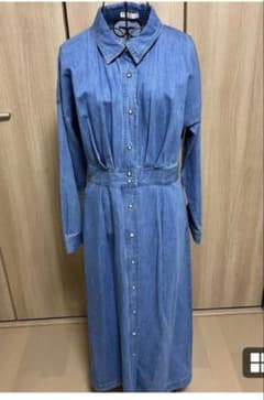 l'armoire de luxe デニムシャツワンピース Mのサムネイル