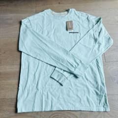 patagonia メンズ ロングスリーブTシャツ XS ミントグリーン 新品
