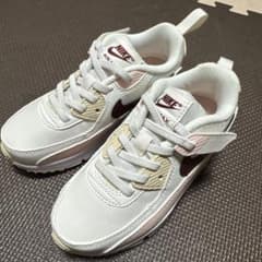 NIKE Air Max キッズシューズ ホワイト/ピンク 17センチのサムネイル
