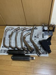 CB400SF NC42 ヤマモトレーシング　センターアップマフラー　希少品 CB400SF NC42 ヤマモトレーシング センターアップマフラー 希少品