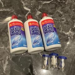 CLEAR CARE 360ml 3本セット + ケース - メルカリ