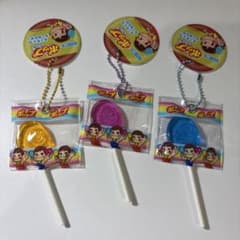 ペコちゃん ポップキャンディ ミニチュアキーホルダー TAITO限定　3種のサムネイル