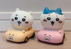[Immediate purchase available] Chiikawa Friends 3 Soft Vinyl Car Booy Chiikawa Hachiware (2 pieces)