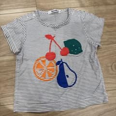 familiar フルーツプリント Tシャツ 90センチ - メルカリ