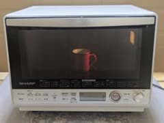 SHARP1000wインバータ高温熱風二段過熱水蒸気スチームオーブンレンジ SHARP1000wインバータ高温熱風二段過熱水蒸気スチームオーブンレンジ