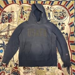 Champion USAFA スウェットパーカー L ネイビー フェード - メルカリ