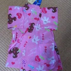 Big  mom様専用☆ミニーマウス☆110甚平のサムネイル