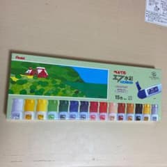 ぺんてる 12色 絵の具のサムネイル