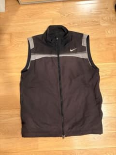 NIKE GOLF ナイロンベスト ブラック XLのサムネイル